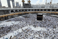 Ilustrasi haji, Ka'bah, Islami, muslim. (Photo by Ömer F. Arslan on Unsplash)