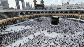 Ilustrasi haji, Ka'bah, Islami, muslim. (Photo by Ömer F. Arslan on Unsplash)