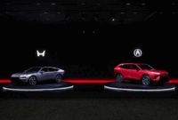Honda Hybrid Sedan Prototype dan Acura Hybrid SUV Prototype. (dok. Honda)