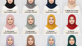 Bingung baju putih cocok dengan jilbab warna apa? Ini 12 kombinasi terbaik, dari netral hingga bold, biar tampilan makin stylish. (freepik)
