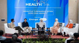 Gelaran Health Talk bertajuk Memutus Lingkaran Setan GERD dan Anxiety yang digelar di The Mirah Hotel Bogor, Sabtu (18/4/2026), memperkenalkan Protokol 5R. (Istimewa)