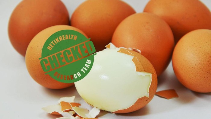 Telur rebus. Foto: iStock