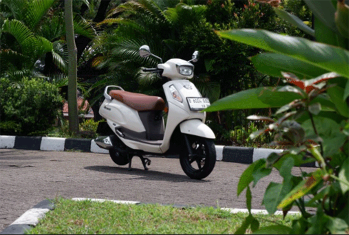 Mencoba Suzuki Access 125. Foto: Sena Pratama/kumparan