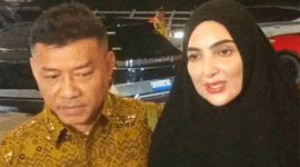 Anang Hermansyah-Ashanty hendak berangkat haji di Bandara Soekarno Hatta, Tangerang. Foto: Dok. Istimewa