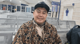 Pembimbing Ibadah (Bimbad) PPIH Arab Saudi, Dendi, di Madinah. Foto: Dok. MCH 2026