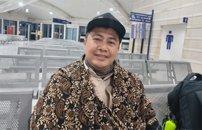 Pembimbing Ibadah (Bimbad) PPIH Arab Saudi, Dendi, di Madinah. Foto: Dok. MCH 2026