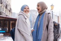 ilustrasi kalangan Gen Z  yang berhijrah