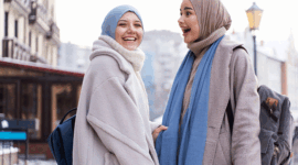 ilustrasi kalangan Gen Z  yang berhijrah