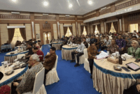 Tim Tenaga Ahli Gubernur Diskusi Rabuan Roadshow (DRR) di Kota Sungai Penuh. Kamis, (21/5).