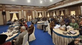 Tim Tenaga Ahli Gubernur Diskusi Rabuan Roadshow (DRR) di Kota Sungai Penuh. Kamis, (21/5).