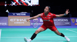 Putri KW siap tempur membela Indonesia melawan Korea Selatan di semifinal Piala Uber 2026. (Foto: Humas PP PBSI)