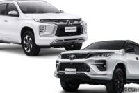 Fortuner-Pajero Sport. Foto: Ilustrasi: Tim detikOto
