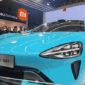 Xiaomi pamer mobil listrik Xiaomi SU7 di MWC 2024. Liputan6.com/Iskandar