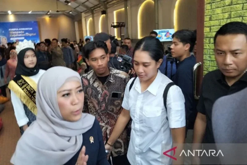 Menteri Komunikasi dan Digital Meutya Hafid.  ( poto :ANTARA )
