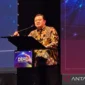 Direktur Jenderal Ekosistem Digital Kemkomdigi Edwin Hidayat Abdullah saat menyampaikan pidato sambutan, Selasa (23/6/2026). ( poto : ANTARA )