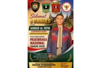 Pelajar SMAN Agam Cendikia Kabupaten Agam, Ahmad Alfatih dinyatakan lolos sebagai anggota Paskibraka tingkat nasional pada 2026.( poto : ANTARA )