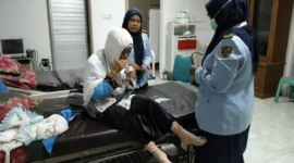 Rumah Sakit Umum Daerah (RSUD) dr. Rasidin Kota Padang menggelar pelatihan geriatri untuk lansia bagi perawat dan bidan.( poto : ANTARA )