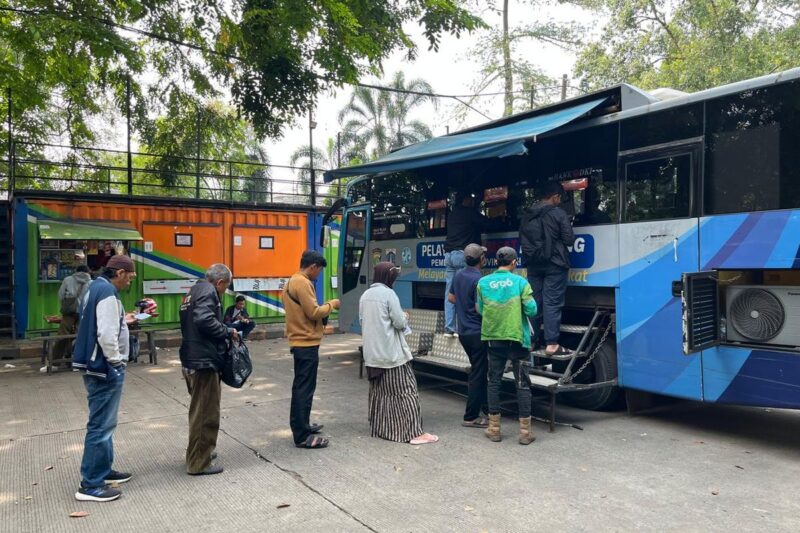 Polda Metro Jaya membuka layanan Samsat Keliling Jadetabek 15 Juni 2026 di 14 titik.( poto : kompas.com )