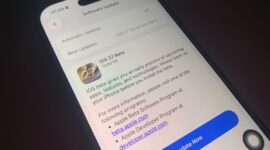 iOS 27 Beta.(poto : KOMPAS.com/Zulfikar Hardiansyah)
