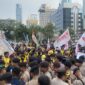 Ketua BEM Fakultas Hukum UI, Anandaku Dimas Rumi Chattaristo, mengatakan tim mahasiswa mengirim surat pemberitahuan pada 9 Juni 2026.( poto : kompas.com )