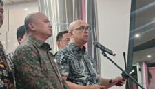 Direktur Penyidikan Jaksa Agung Muda Bidang Tindak Pidana Khusus (Dirdik Jampidsus) Kejagung, Syarief Sulaeman Nahdi dalam konferensi pers di Gedung Bundar Kejagung, Jakarta, Jumat (12/6/2026).(KOMPAS.com/NICHOLAS RYAN ADITYA)
