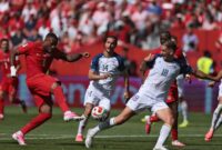 Dalam laga Grup B, Kanada raih poin bersejarah setelah bermain imbang 1-1 melawan Bosnia-Herzegovina di Stadion Toronto, Jumat (12/6/2026) waktu setempat atau Sabtu dini hari WIB.( poto : kompas.com )