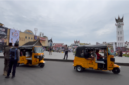 Bajaj-Maxride, resmi beroperasi di kota Bukittinggi.( poto : padangkita.com )