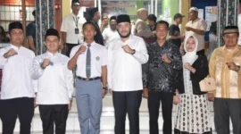 Wali Kota Padang Fadly Amran menyampaikan apresiasi atas kerja keras dan dedikasi yang ditunjukkan Fathir selama mengikuti proses seleksi.( poto : padangkita.com )