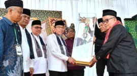 Pembukaan MTQN dihadiri Wakil Wali Kota Padang Maigus Nasir, Ketua DPRD Sumatra Barat Muhidi.( poto : padangkita.com )