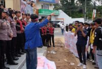 Mahasiswa meminta DPRD Kota Bukittinggi memantau dampak kenaikan harga BBM di daerah.( poto : infosumbar.net )