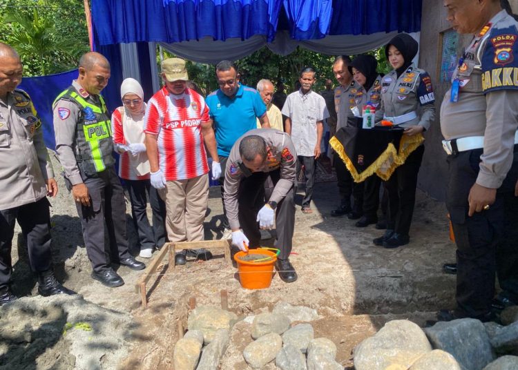 Direktur Lalu Lintas Polda Sumbar Kombes Pol. H. M. Reza Chairul Akbar Siddiq menghadiri kegiatan bersama unsur pemerintah.( poto : infosumbar.net )