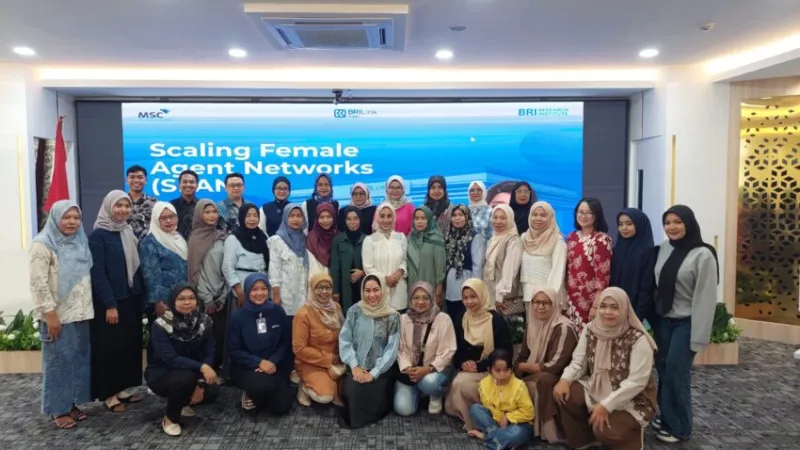 Pemberdayaan Agen BRILink Perempuan menjadi langkah memperkuat peran perempuan di era ekonomi digital.( poto : padangkita.com )
