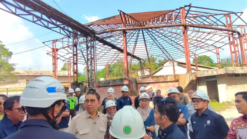Ketua Indarung Heritage Society, M. Aidil Usman, menegaskan bahwa pelestarian kawasan harus melampaui upaya menjaga bangunan.( poto : langgam.id )