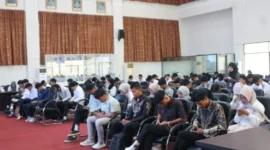 Antusiasme generasi muda Padang terlihat jelas saat seleksi hari pertama resmi digelar di Ruang Bagindo Aziz Chan, Balai Kota Padang, Aie Pacah, pada Kamis (18/6/2026).( poto : padangkita.com)
