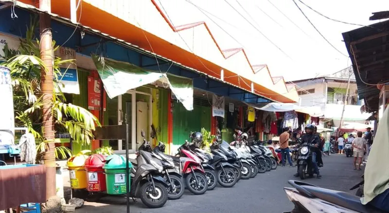 Suasana Pasar Tanah Kongsi, kota Padang.( poto : padangkita.com )