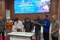Penanda tanganan MOU antara LSF RI dengan UIN Imam Bonjol Padang( poto : infosumbar.net )