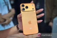 Tampilan iPhone 17 Pro Max.( Ilustrasi poto : ANTARA)