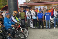 Gowes Amal GAFA Pariaman yang digelar Komunitas Sepeda Sehat Pariaman (KOSSPA), Minggu (21/6/2026).( poto : padangkita.com )