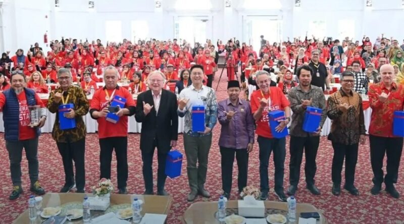 Seminar bertajuk Jam Gadang dalam Berbagai Perspektif itu berlangsung di rumah dinas Wali Kota Bukittinggi, Kamis (4/6/2026).( poto : infosumbar.net )