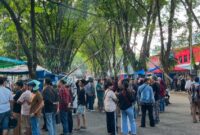 Pemerintah menutup akses kawasan sejak Rabu (17/6) untuk mendukung proses pembangunan.( poto : infosumbar.net