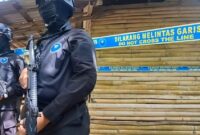 BNN RI membongkar laboratorium gelap sabu di Padang.(Poto : infosumbar.net)