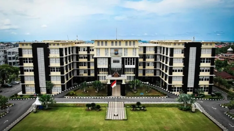 Mapolda Sumbar di Kota Padang.( poto : padangkita.com )