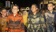 Menteri Kebudayaan Fadli Zon(kiri) dan Wakil Gubernur Sumatera Barat, Vasko Ruseimy(kanan).( poto : padangkita.com )
