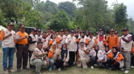 700 relawan KSB Kota Padang menyelesaikan pelatihan dan jambore 2026.( padangkita.com )