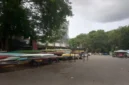 Proses relokasi sekretariat cabor di kawasan GOR Haji Agus Salim Padang mulai berjalan pada Selasa (16/6/2026).( poto : langgam.id )