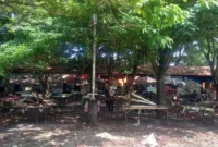 Sebanyak 48 pedagang memulai relokasi pedagang pujasera GOR Haji Agus Salim Padang pada Rabu (17/6/2026).( poto : langgam.id )