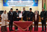 DPRD Kota Padang Panjang bersama Pemerintah Kota Padang Panjang menyepakati Pertanggungjawaban APBD 2025.( poto : infosumbar.net )