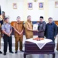 Wali Kota Pariaman, Yota Balad, menyampaikan LPJ APBD Pariaman 2025 sekaligus Laporan Keuangan Pemerintah Daerah (LKPD) Tahun Anggaran 2025.( poto : padangkita.com )
