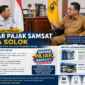Ilustrasi H. Suryadi Nurdal, saat menerima kunjungan Kepala Samsat Kota Solok, Adrian Fetriskha, di ruang kerjanya, Rabu (24/6).( poto : chatGPT)