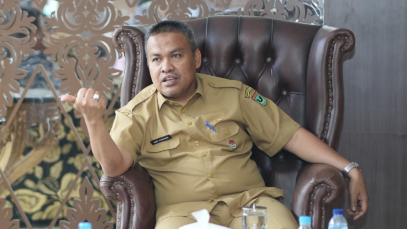 Sekretaris Daerah Provinsi Sumatra Barat (Sumbar), Arry Yuswandi.( poto : langgam.id )